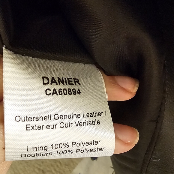 Leather jacket alyssa - Picture 4 of 4